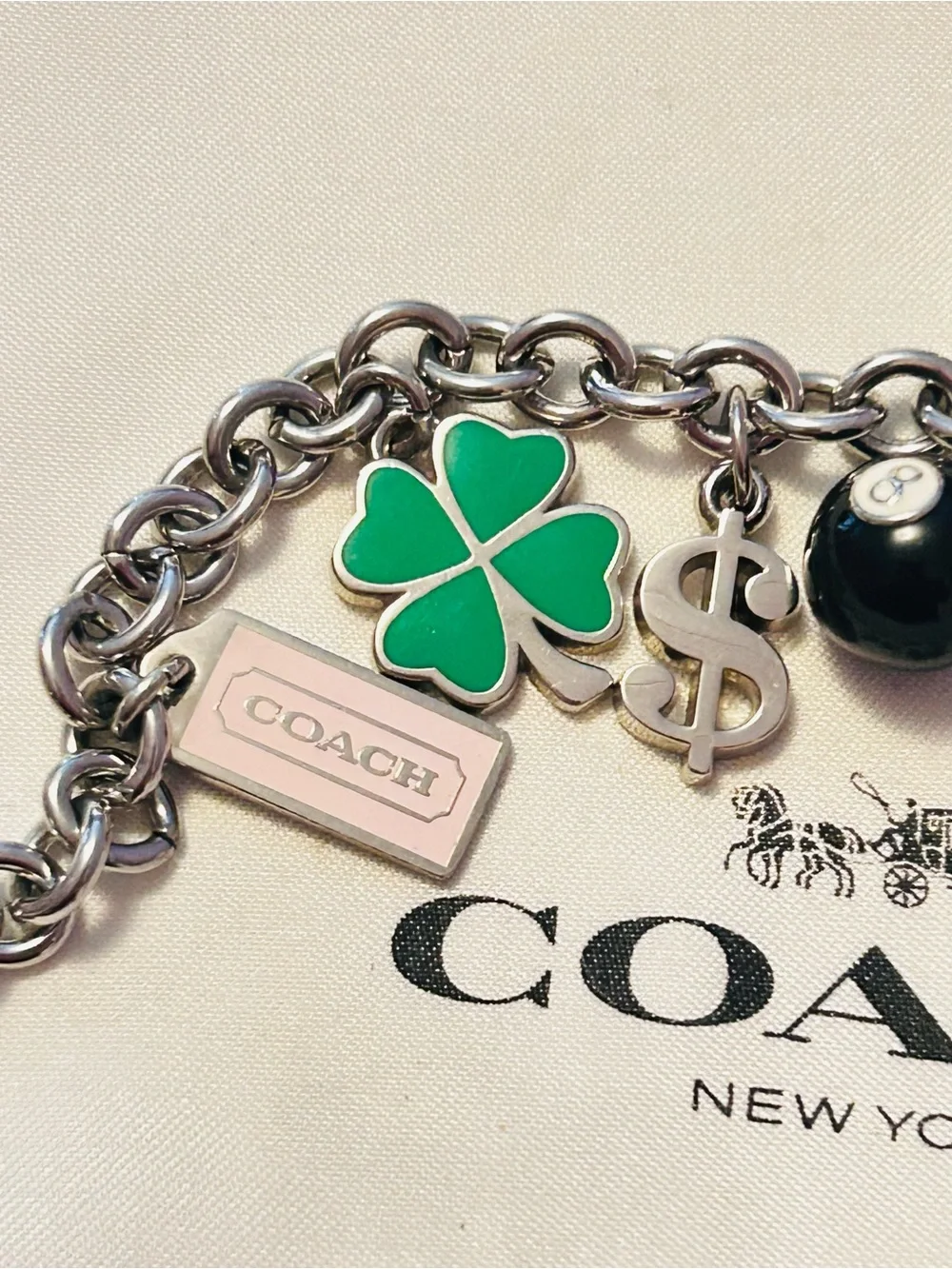 Coach Lucky Charm Bracelet